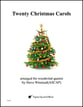 Twenty Christmas Carols Woodwind Quartet cover